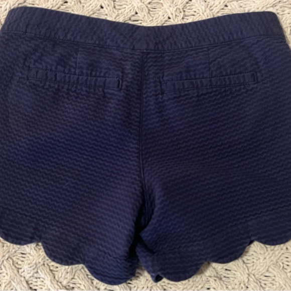 Lilly Pulitzer The Buttercup Shorts Navy size 00 - Picture 3 of 8